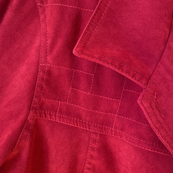 Koret Women's Red Button Down Shirt - Picture 5 of 8